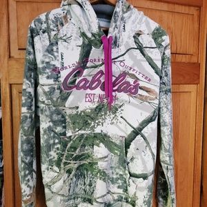 L Cabela's Hoodie Pullover